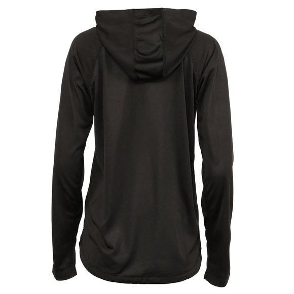 Under Armour Lightweight Women's Heatgear Velocity Twist Black Hoodie - Picture 3 of 3